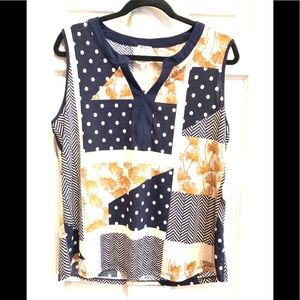 Sleeveless woman’s shirt